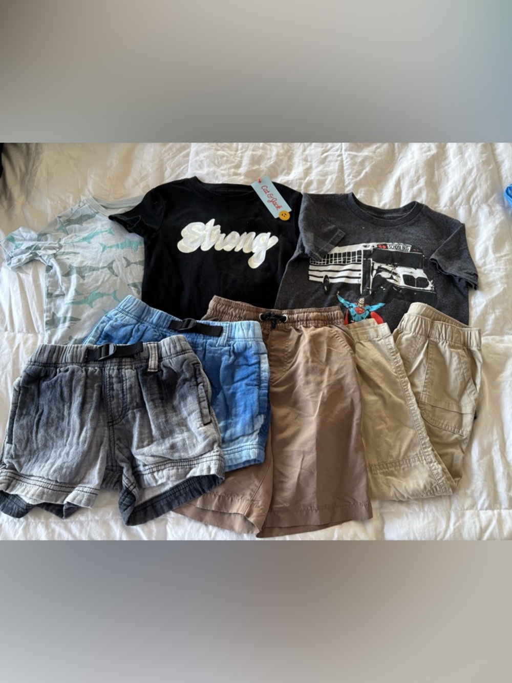 XS boys toddler 4/5 4T 5T summer bundle